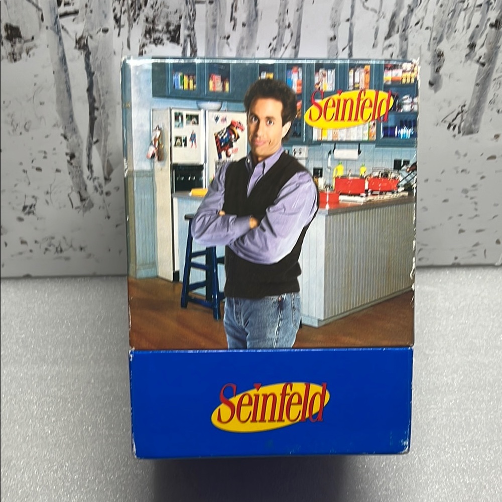 SEINFELD Complete Seasons 1,2 & 3 Box Set 40 Ep-Cards/ Script/Salt & Pepper